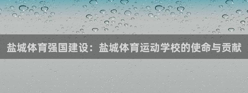 米兰体育官方集团官网：盐城体育强国建设：盐城体育运动